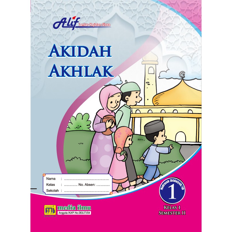 LKS Aqidah Akhlaq Kelas 1-6 MI Semester 2