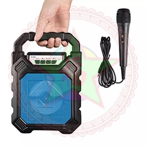SPEAKER BLUETOOTH +MIC KARAOKE YD 668 WIRELESS BLUETOOTH BASS PLUS MIC
