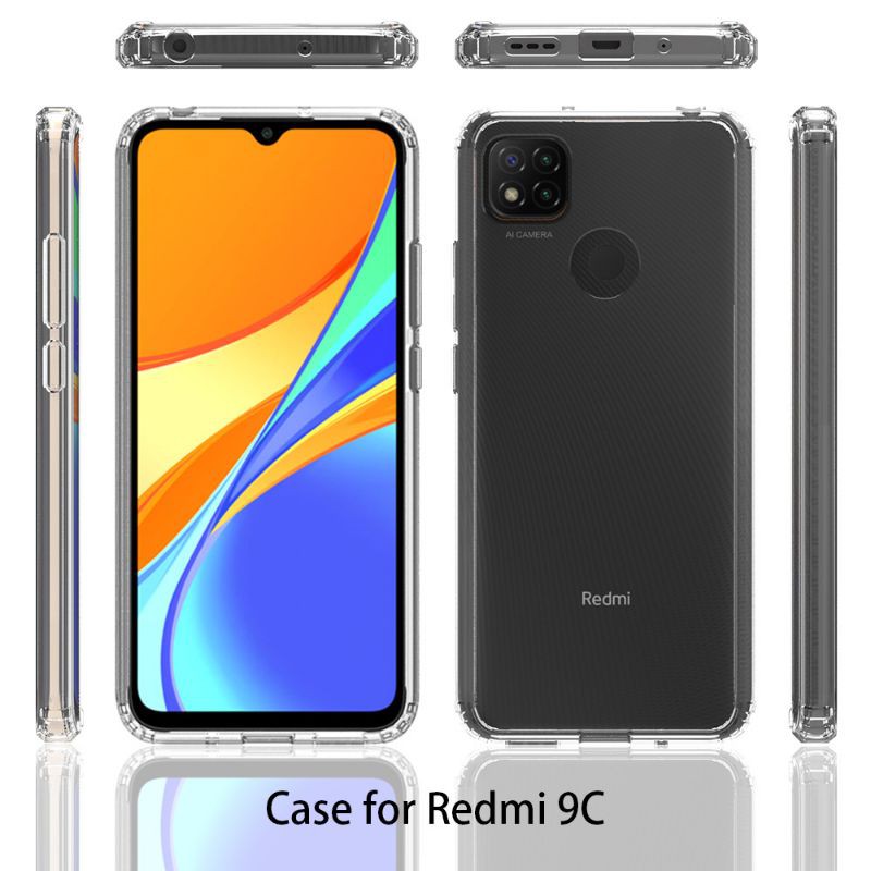Air Hybrid Case Xiaomi Redmi 9A Redmi 9C Redmi 9 ala RINGKE Fusion Ultra Hybrid