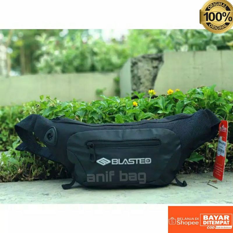 TAS PINGGANG PRIA/WAISTBAG PRIA/TAS BLASTED ORIGINAL/TAS GAUL MURAH