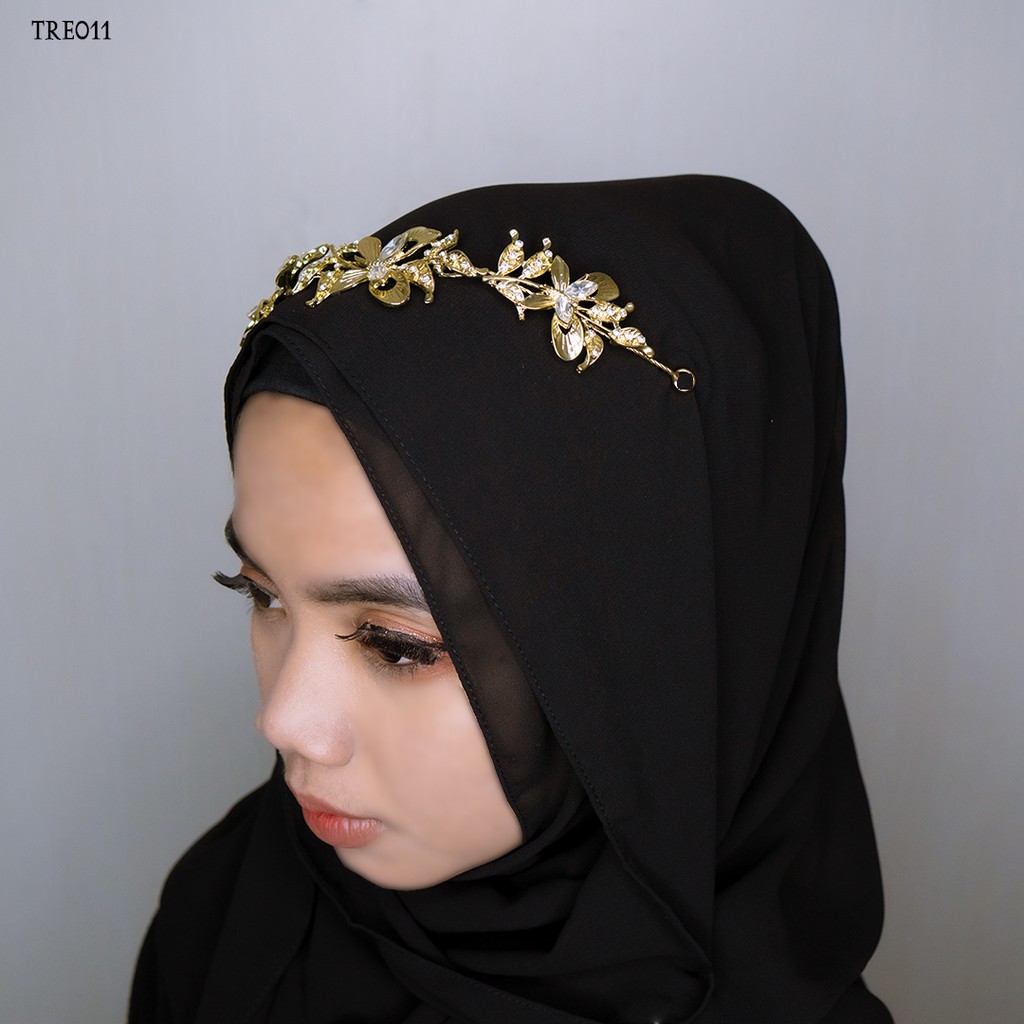 [STOK TERBATAS] HEADPIECE TIARA HIJAB EXCLUSIVE ASESORIS WANITA TRE011