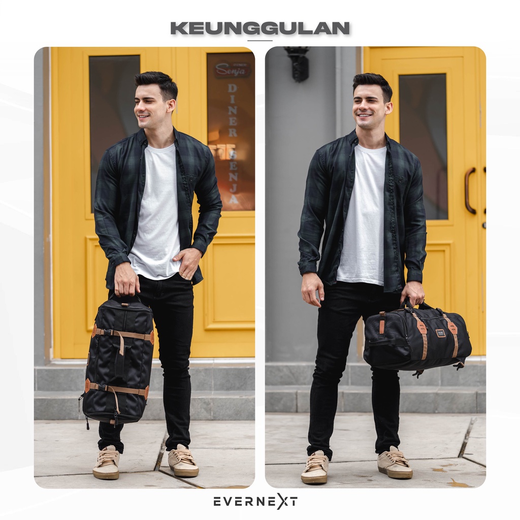 Promo tas gym tas travel duffell bag kualitas Premium original branded tas mudik pria multy fungsi tas olah raga tas pulang kampung pulkam pria tas kemping camping pria outdoor tas backpacker traveller outdoor koper hiking unisex pria everest