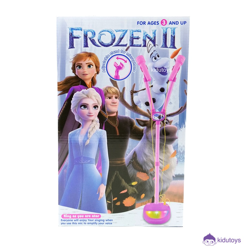 Mainan Anak Menyanyi Karaoke Mic Frozen 5005 Kidu Toys