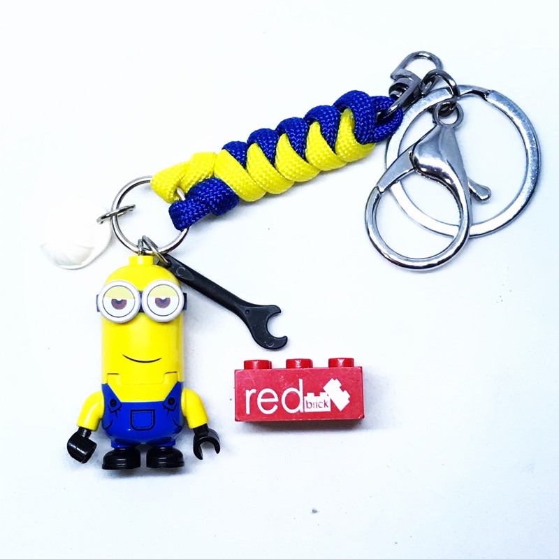 Gantungan Kunci / Bagcharm LEGO Kevin Minion Paracord