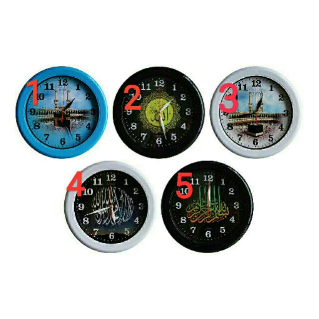 JAM DINDING MURAH KALIGRAFI-KA'BAH