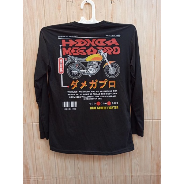 KAOS LENGAN PANJANG HONDA MEGAPRO