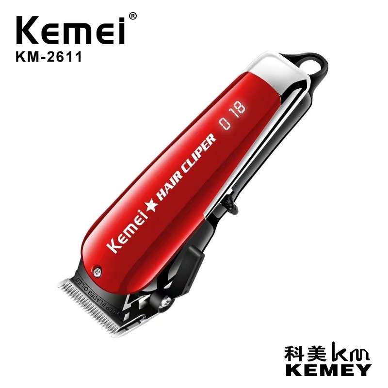 Kemei KM 2611 Alat Cukur Rambut Barber Hair Clipper Turbo Power Mesin Cukuran Kemei KM-2611