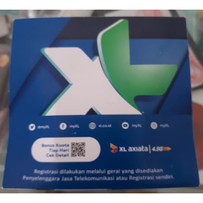 Kartu Perdana Upgrade XL 4G