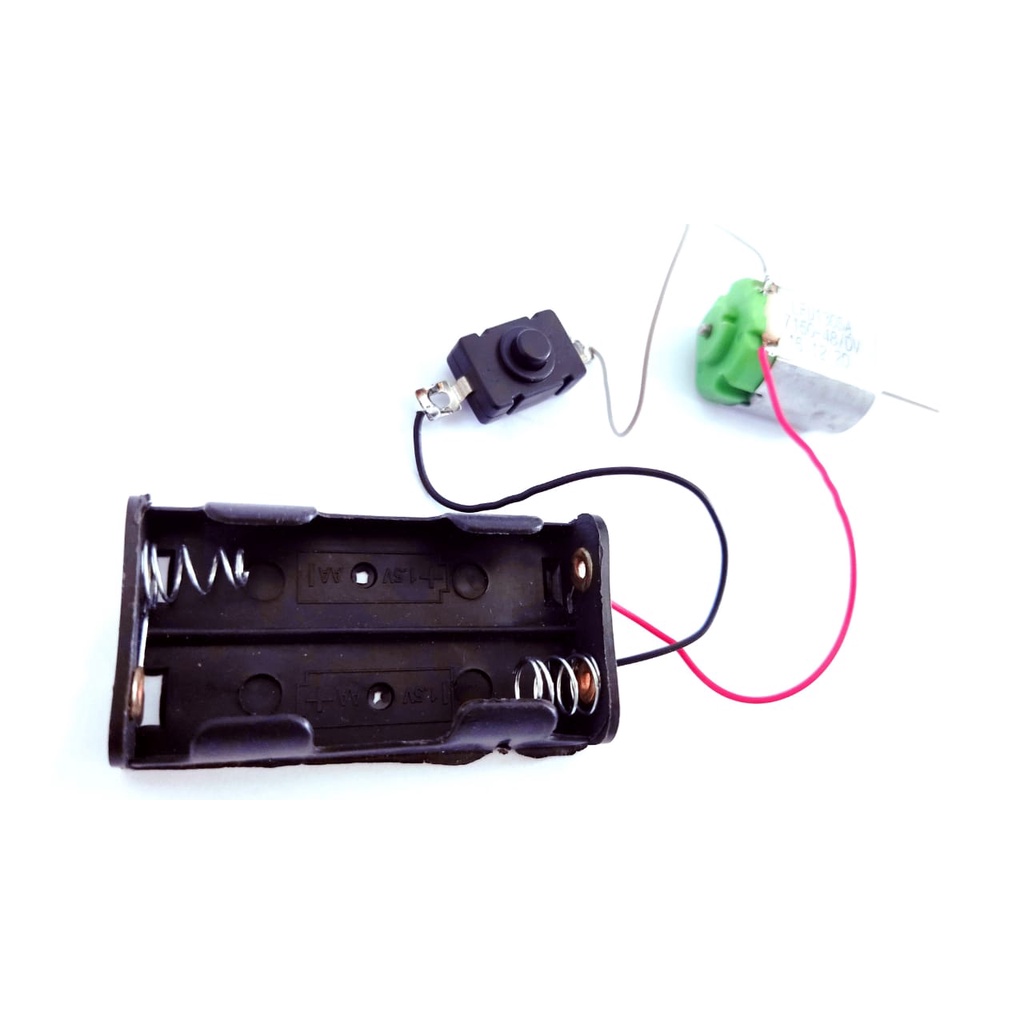 Dinamo Motor 130 long with switch and battery box (130 long PX)