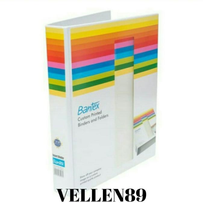 

Insert Ring Binder a4 - 40 mm - 3 ring Merk Bantex 8642