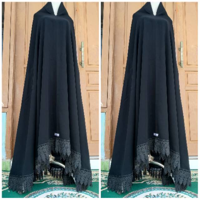 Floor khimar // long khimar // round khimar