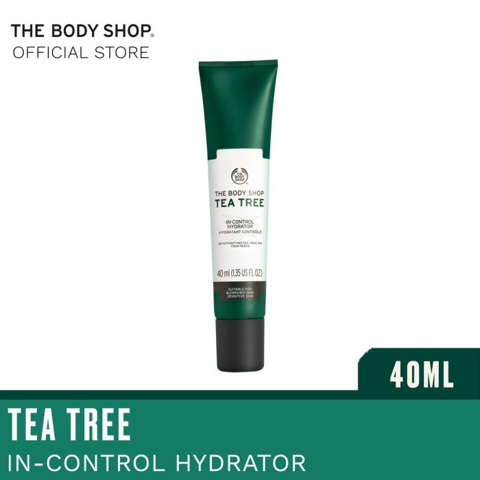 Jual The Body Shop TEA TREE InControl Hydrator 40ml Pelembab Wajah