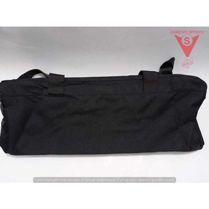 TAS ADIDAS LINEAR DUFFLE BAG MEDIUM ORIGINAL GN2038 BLACK