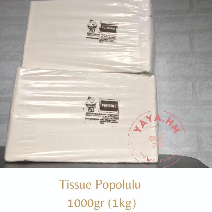 Paling Hemat Tissue Popolulu murah 1gr (1kg)