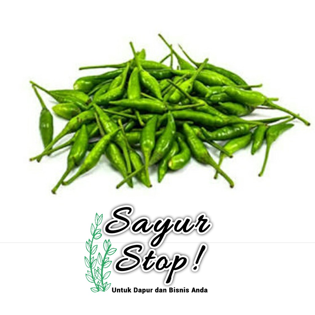 

Sayur Stop Cabe / Cabai Hijau Rawit 100 gram