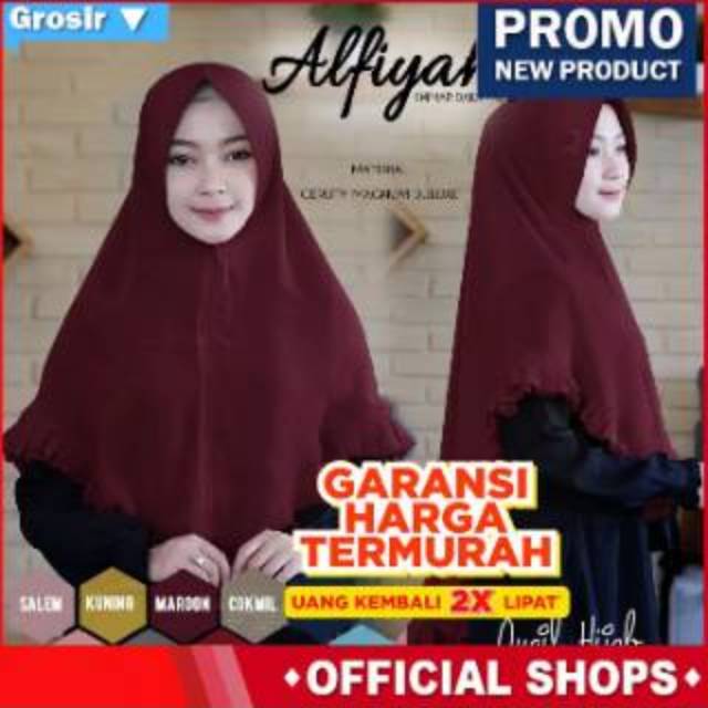 ALFIYAH QUAIL - HIJAB INSTAN | ORIGINAL QUAIL HIJAB