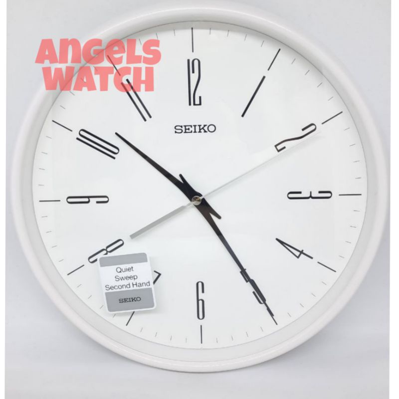 angelswatch jam dinding new model 2021 seiko qxa786 original