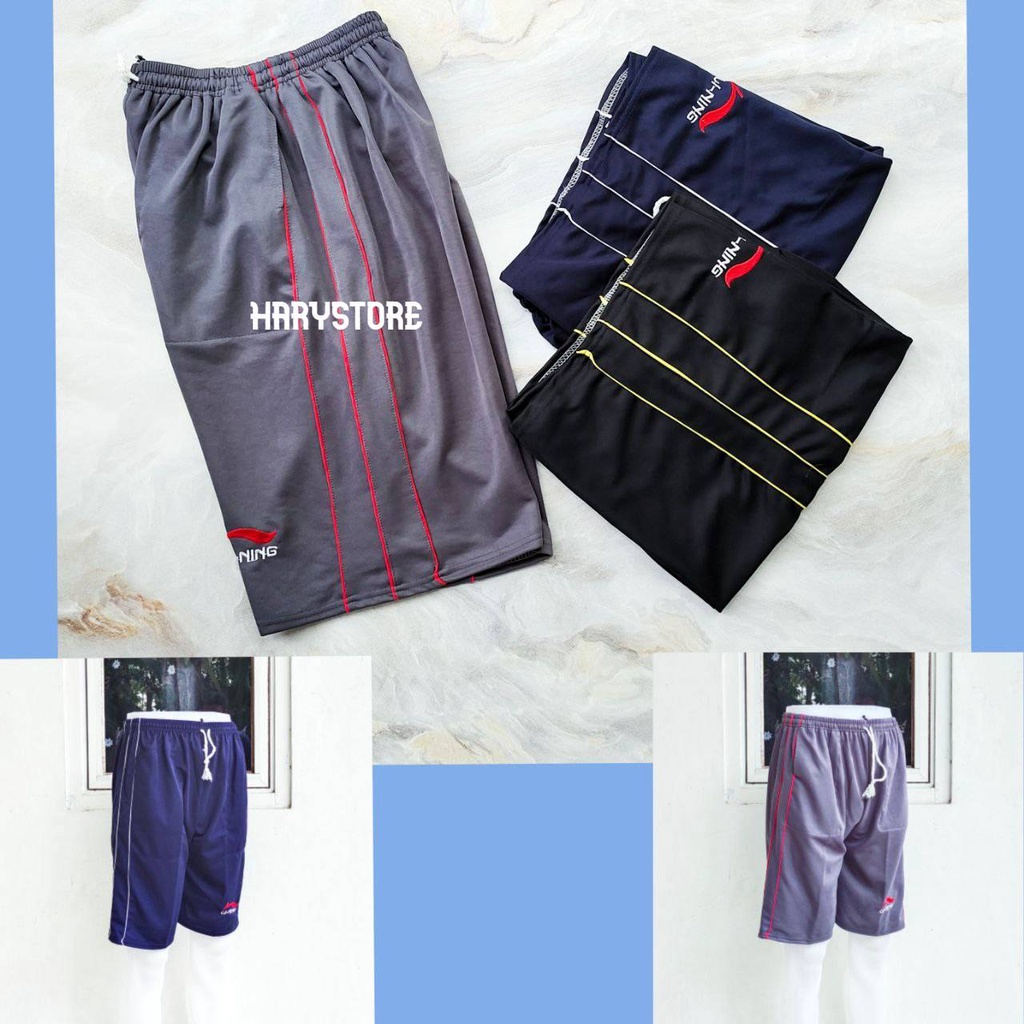 EN 10- Celana Pendek kolor Jumbo XL Allsize pria santai kolor laki laki murah / celana harian cowok