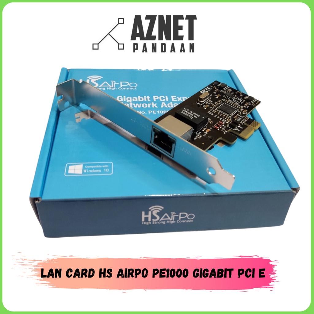 LAN CARD HS AirPo PE1000 GIGABIT PCI E