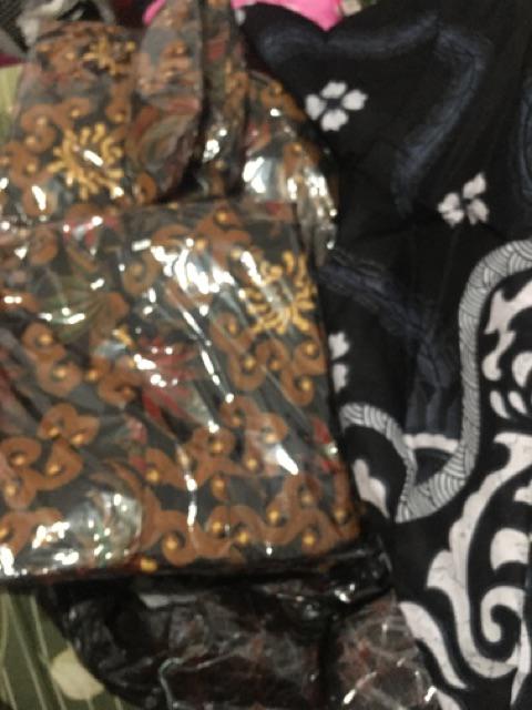 Kemeja Batik Lengan Panjang 021 Risna Batik Hrb0626 Hem Batik Murah Seno Sogan Bakung Padi Manggar