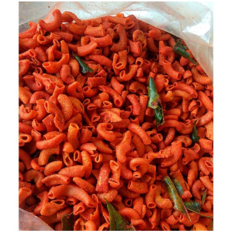 

⭐ GROSIR ⭐ MAKARONI 250GR/ MAKARONI DAUN JERUK/ MAKARONI PEDAS/ GROSIR CAMILA MURAH