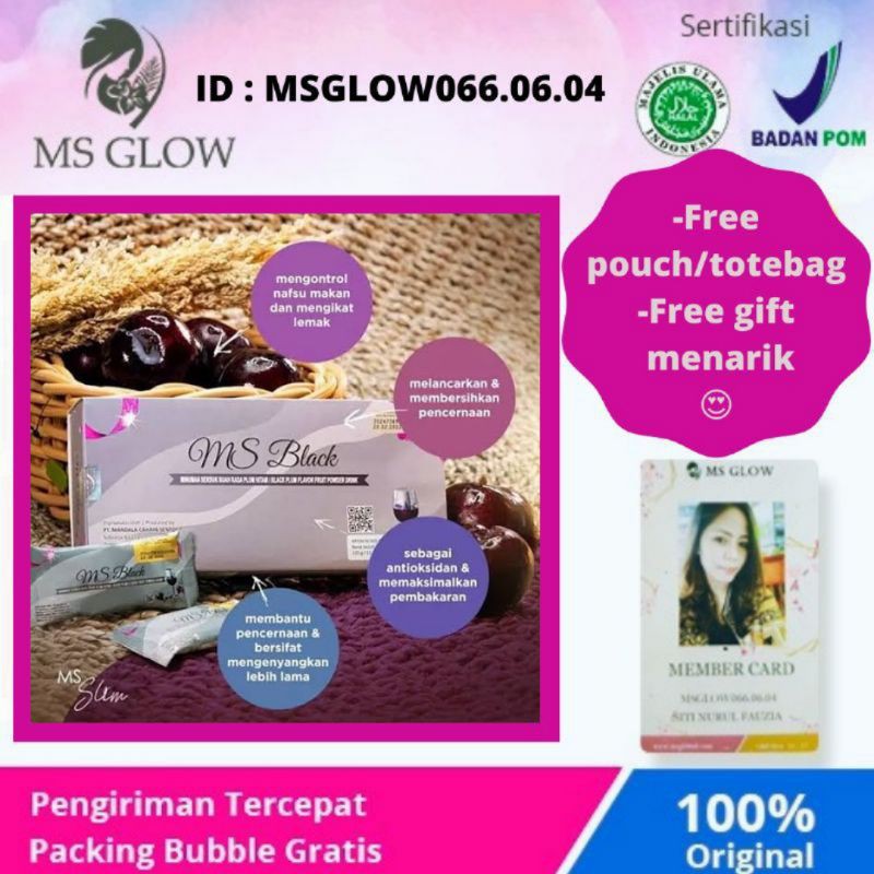 

MS SLIM MS GLOW / Ms glow / Ms black / Pelangsing badan