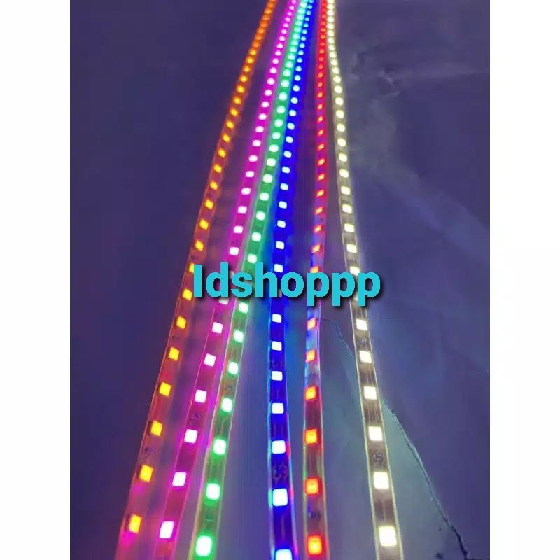 Lampu Led Strip 45Cm 12Volt Nyala Diam Waterproof Universal Fleksibel