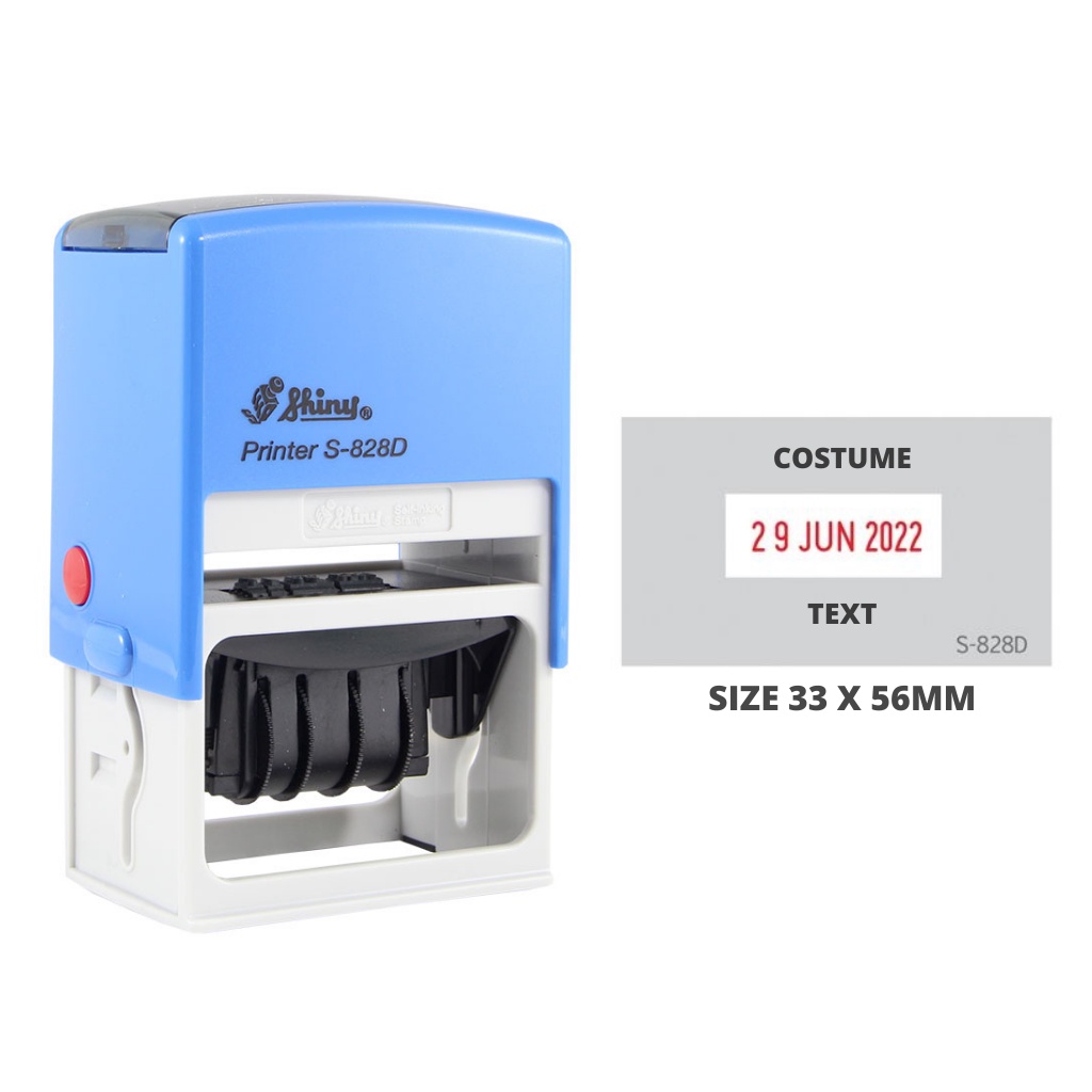 

Stempel Shiny Adjustable Self Inking Stamp S-828D