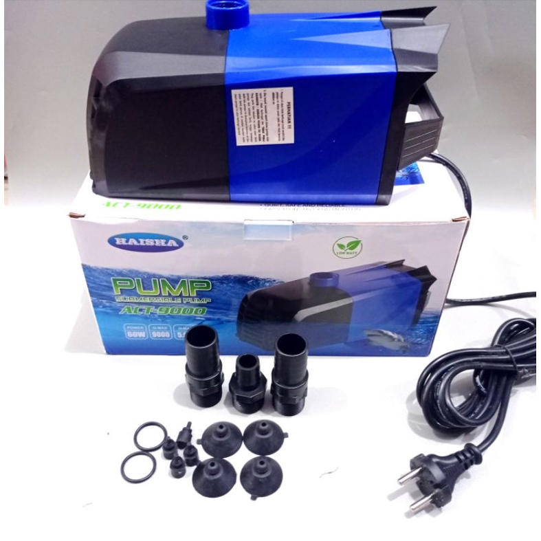 Pompa Kolam koi Low Watt Submersible Pump HAISHA ACT 9000