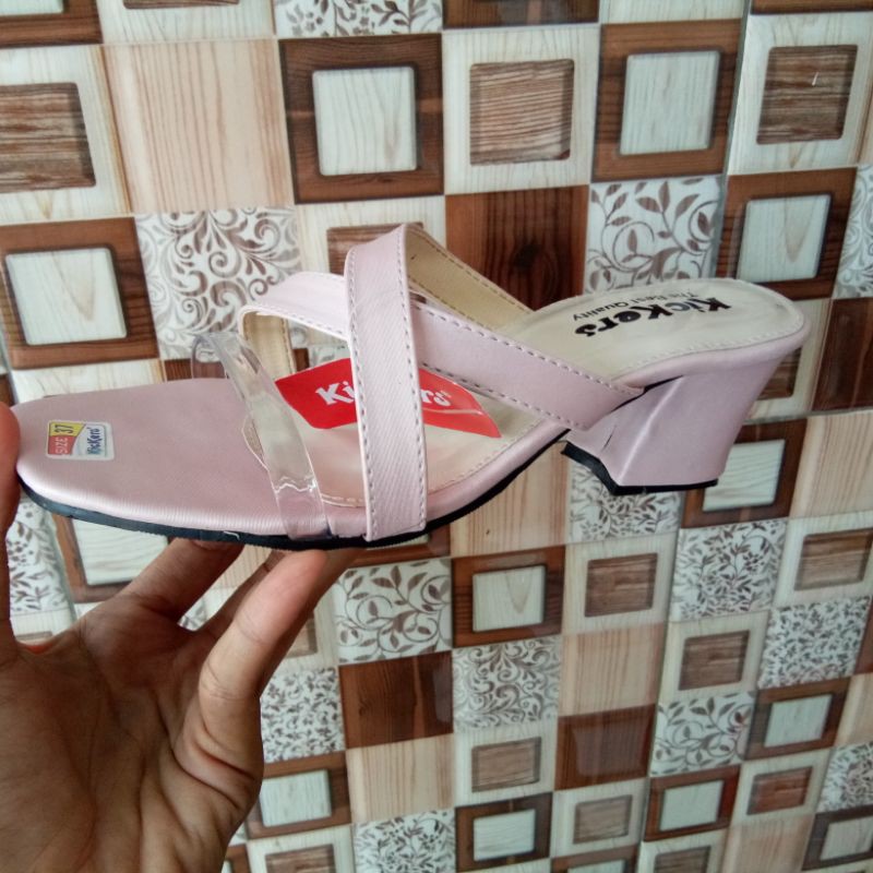 Sandal Wanita High Heels Kaca  SR.03