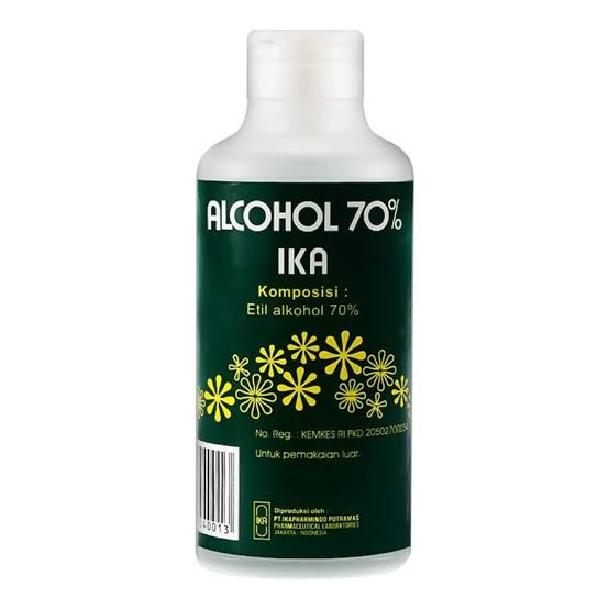 Alkohol 70% ika 100ml - Anti Infeksi