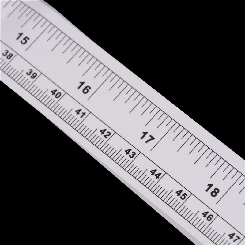 # Kaos T-Shirt Wanita Lengan Pendek Motif Print #Stiker Tape Meteran Metrik Warna Silver Untuk Menjahit