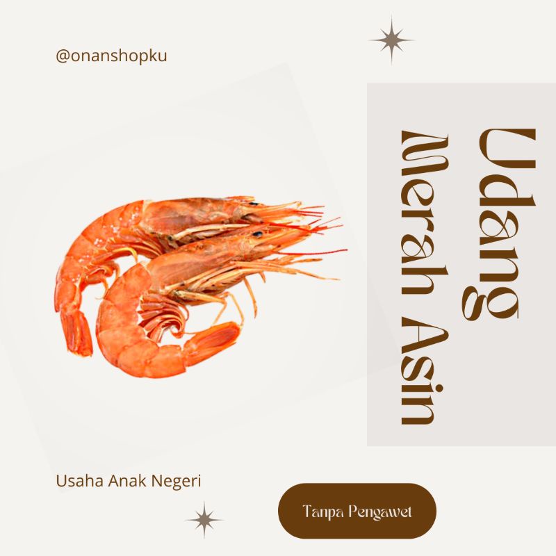 

Udang Merah 250g
