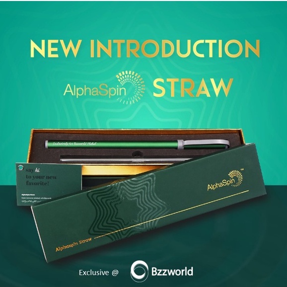AlphaSpin Straw (Sedotan AlphaSpin) (NEW)