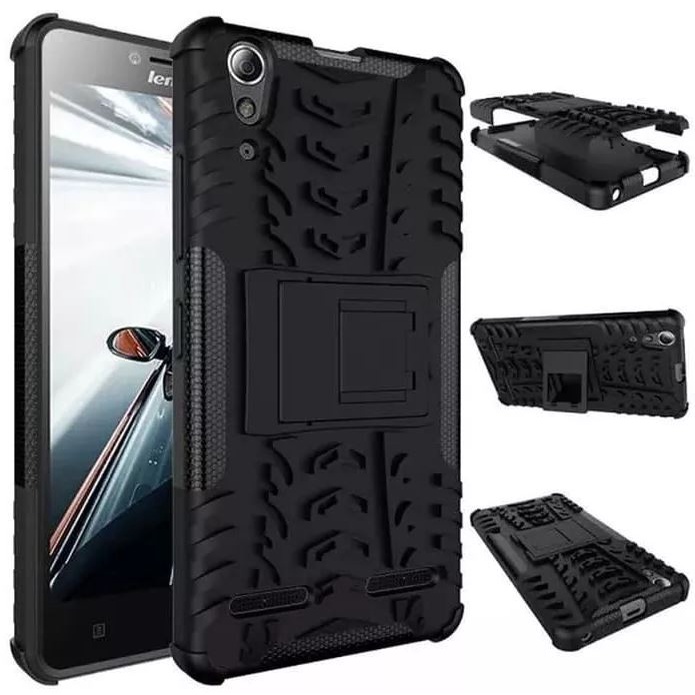 Softcase Rugged Kick Stand Armor Lenovo A6000 - SC