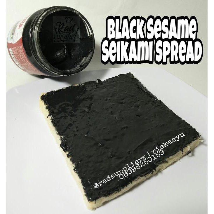 

PROMO ENAK Seikami Premium Spread Black Sesame 215gram, New Product, Best Seller! Terlaris