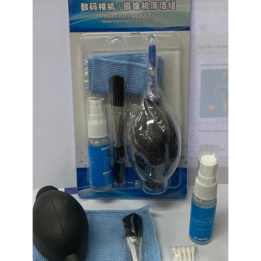 Lcd led cleaning kit pembersih layar komputer laptop 5 in 1