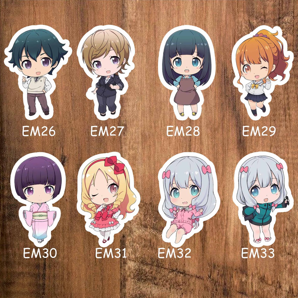 Jual stiker sticker anime lengkap eromanga sensei ero manga sensei seri ...