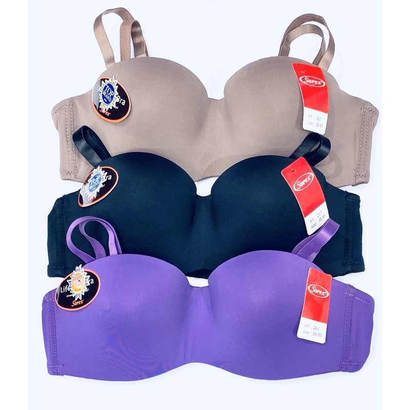 BH / Bra Setengah Cup SOREX 267 Lifestyle Bra Kawat Dan Bahan Seamless