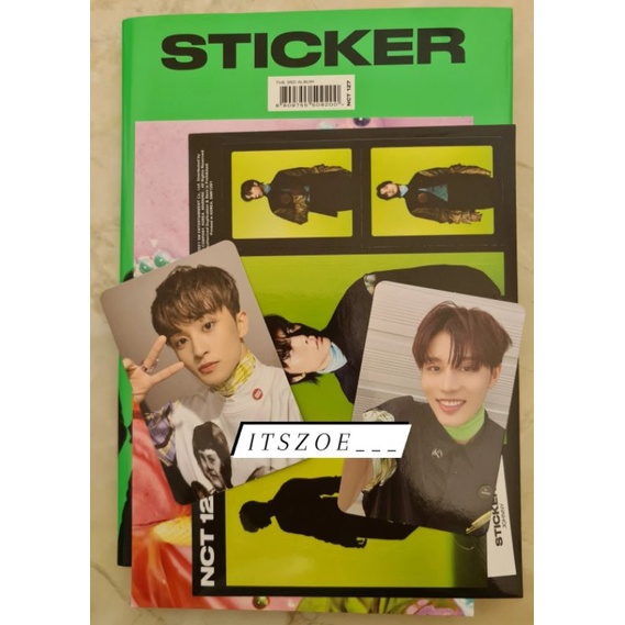 Jual Wts Album Nct Sticker Sticky Version Pc Mark Taeil Sticker Johnny Postcard Johnny