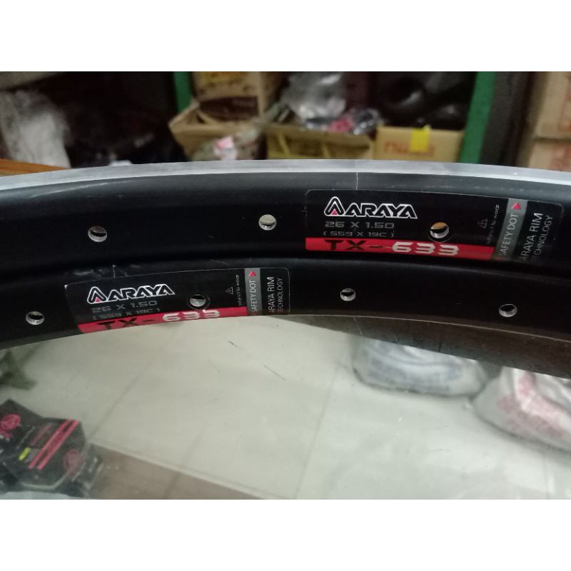 rims araya 26 36hole doble wall TX633