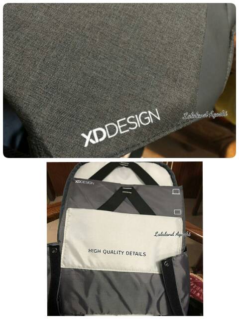 Ransel XD DESIGN anti theft /anti maling GRADE ORI HIGH quality ada logo