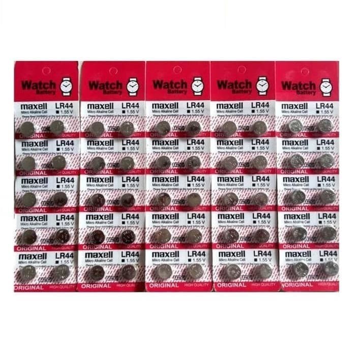 Baterai Battrey Jam Tangan Maxell ag13 baterai lr44 1PCS