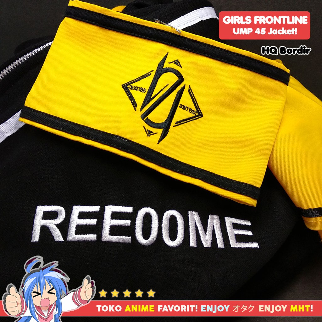 Jaket Hoodie Girls Frontline UMP45 - Kostum Anime Cosplay