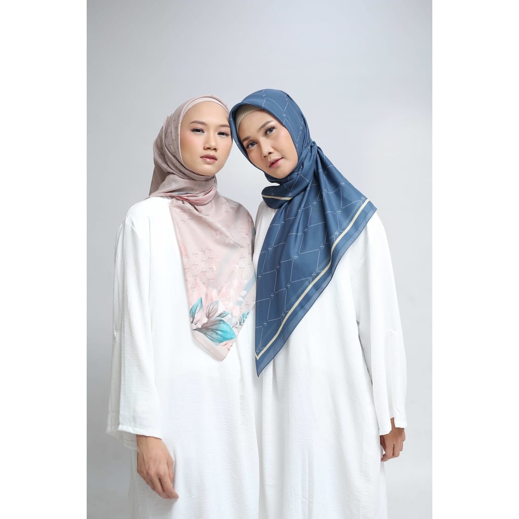 Bellani Edition Vilneria Scarf/Kerudung Printing Motif Voal Ultrafine /Hijab Premium