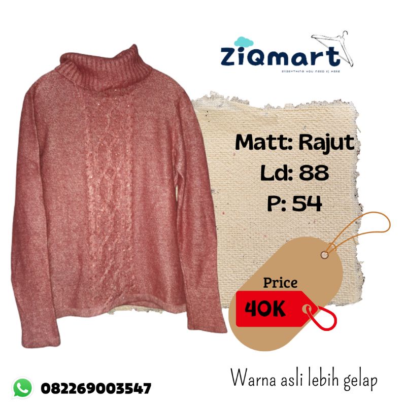 Blouse Rajut Preloved