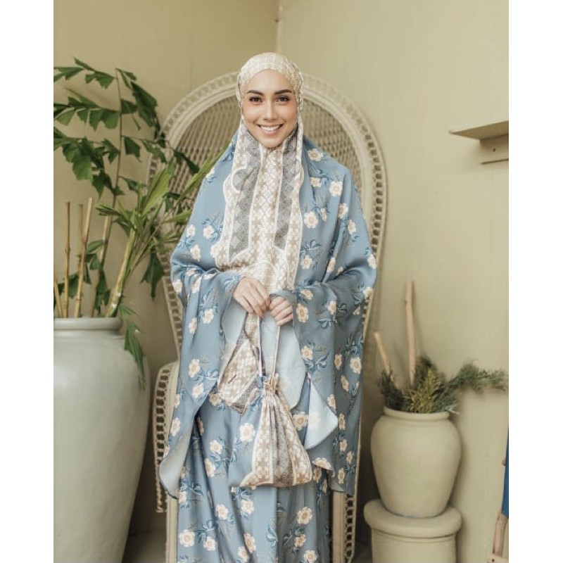 WEARING KLAMBY MUKENA FRAGRANT (Tanpa Sajadah) original Wearing klamby Bogor