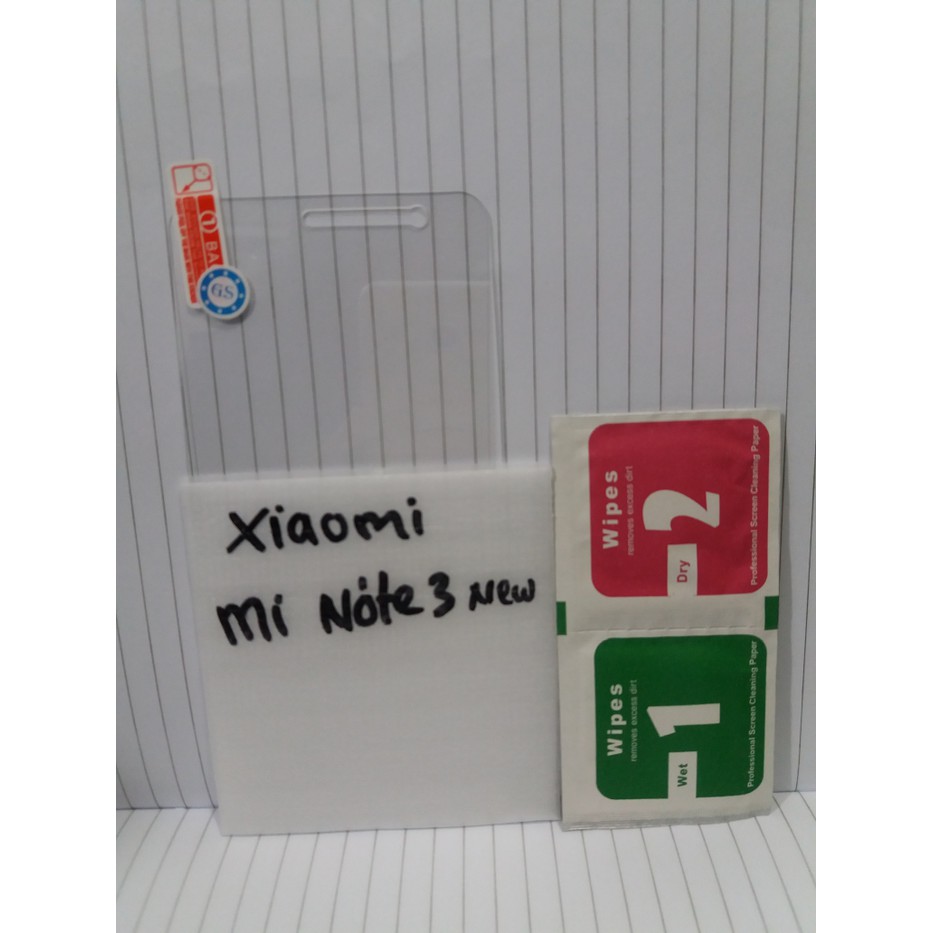 Tempered gorila glass kaca xiaomi xiomi mi note3 new murah