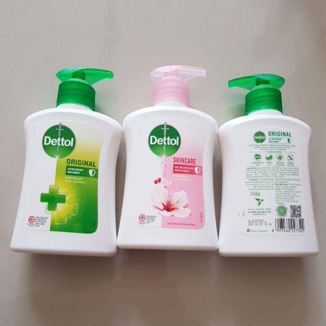 DETTOL HANDWASH BOTOL PUMP 245 ML | REFILL 200 ML SABUN CUCI TaNgAN BOTOL DETTOL