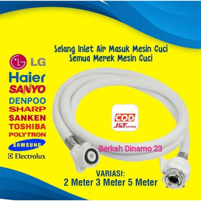 SELANG MESIN CUCI 1 TABUNG OTOMATIS Selang Water Inlet Automatic Multi Universal